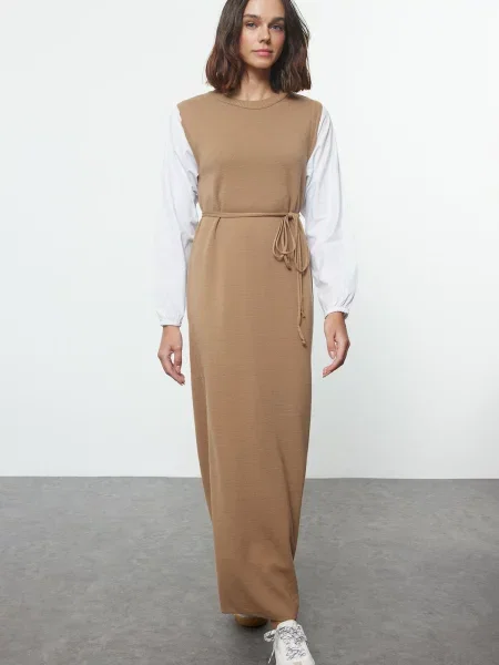 Rochie Trendyol de costum bej