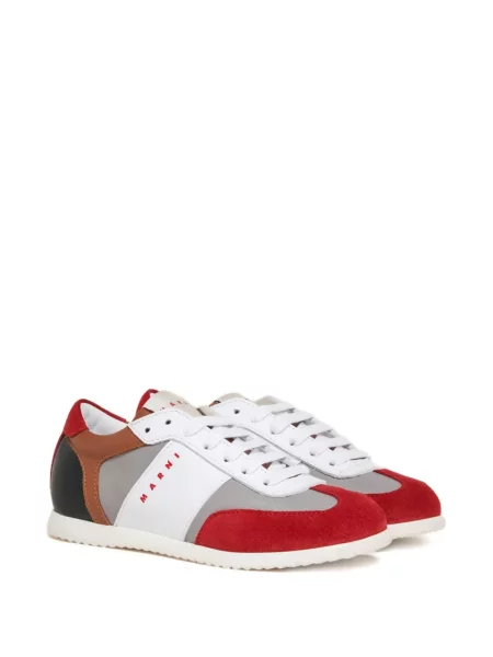Sneakersy dziecięce Marni czerwone