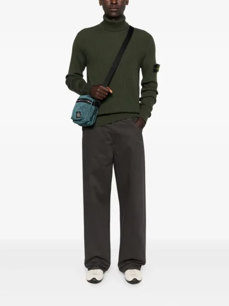 Heláncă Stone Island cu strasuri verde