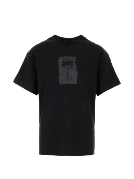Tricou Palm Angels cu imagine negru