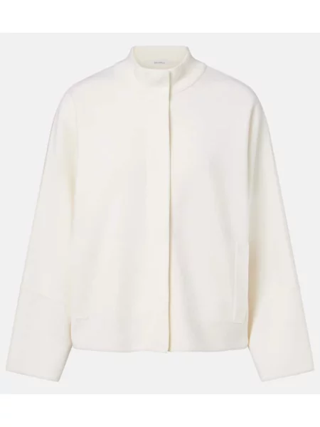Cardigan Max Mara de lână alb