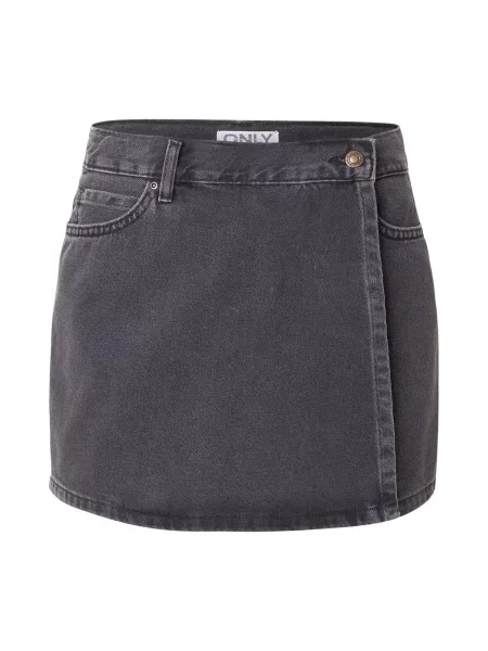 ONLY Fustă ONLEllie denim negru