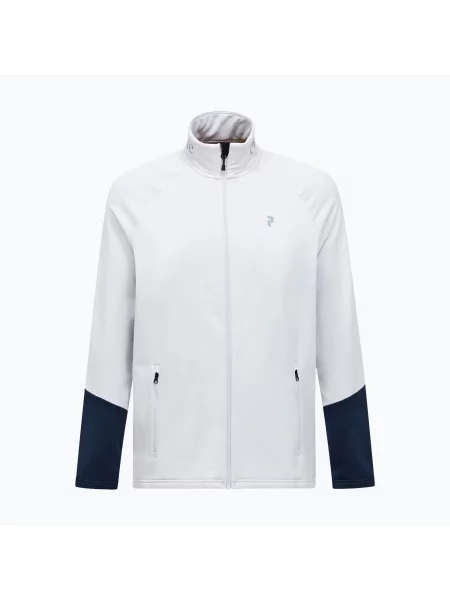 Bluză pentru bărbați Peak Performance Rider Essentials Zip Jacket Antarctica/Blue Shadow albastru