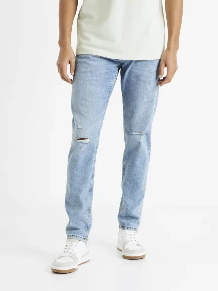 Kavbojke Celio modra