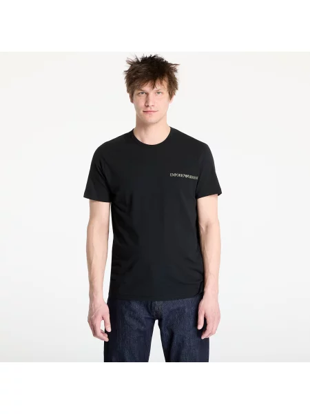 Тениска Emporio Armani Crew Neck T-Shirt Black/ Black M бяло