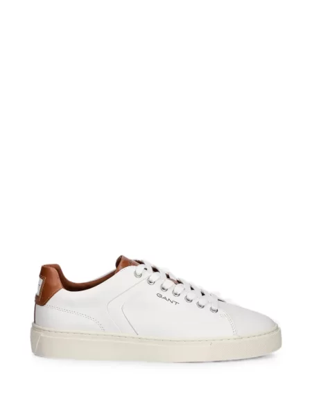 Sneakerși Gant din piele alb