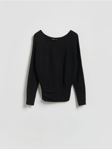 Reserved Pulover cu conținut ridicat de negru