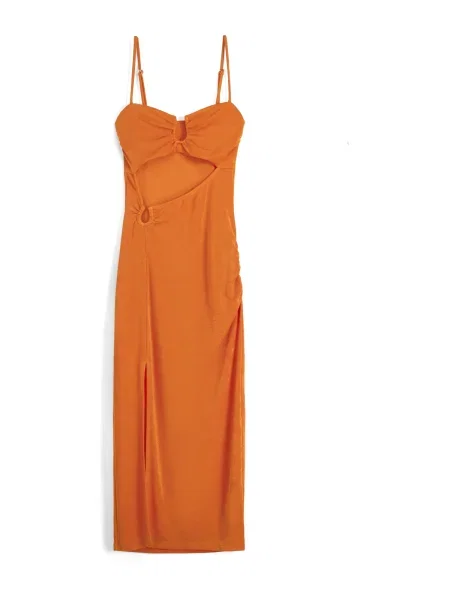 Bershka Rochie portocaliu