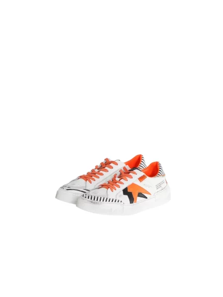 Sneakersy John Richmond skórzane białe