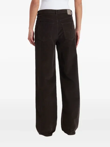 Blugi Ag Jeans cu 5 buzunare maro