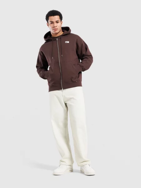 Nike Bluza Z Kapturem M Nsw Sf Fz Hoodie brązowa