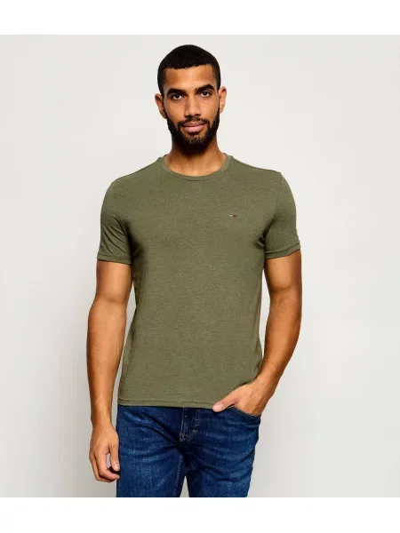 Tommy Jeans Tricou | Extra slim fit verde