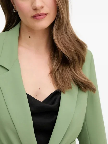 Bluzka Sandro Ferrone z klapą zielona