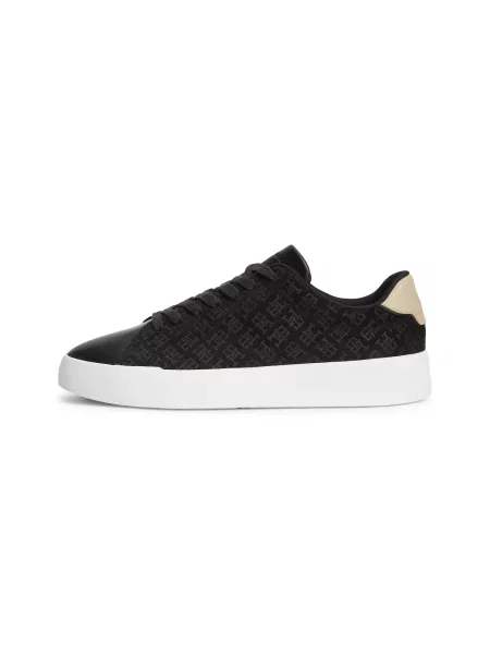 Sneakerși Tommy Hilfiger negru