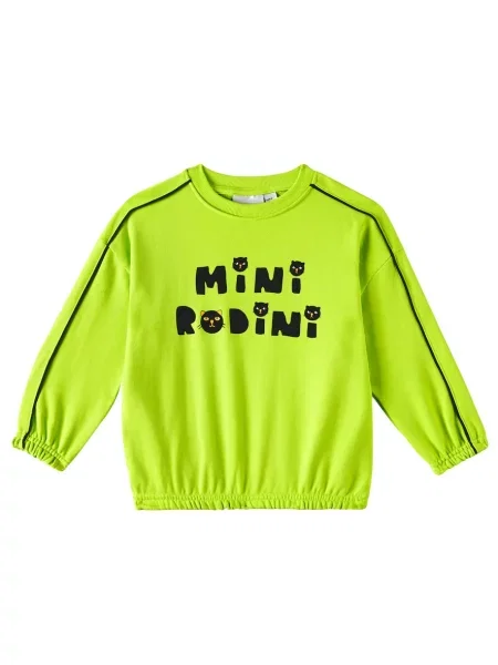 Φούτερ Mini Rodini πράσινο