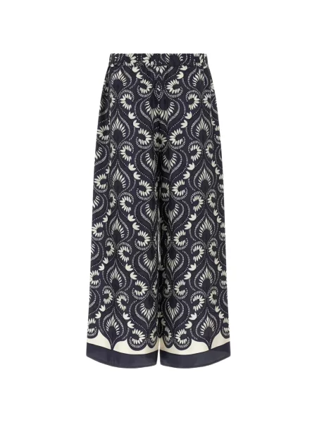 Pantaloni Weekend Max Mara albastru