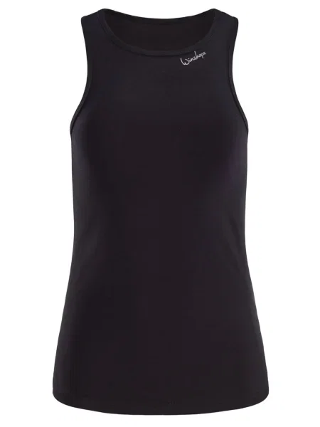 Winshape Sport top negru alb