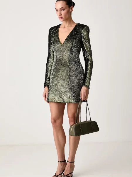 Bardot rochie EIDA verde
