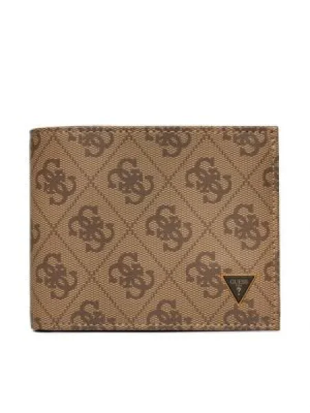 Кожен портфейл Guess VEZZOLA мъжки SMVELE черно