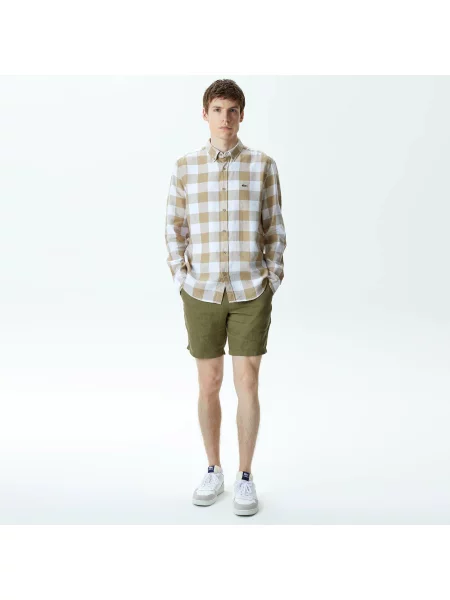 Рубашка Lacoste белая