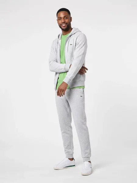 Pantaloni Lacoste conici gri