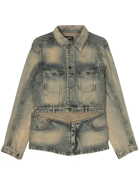 Džínová bunda Egonlab modrá