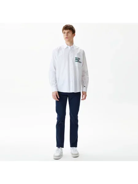 Lacoste Koszula Lacoste biała