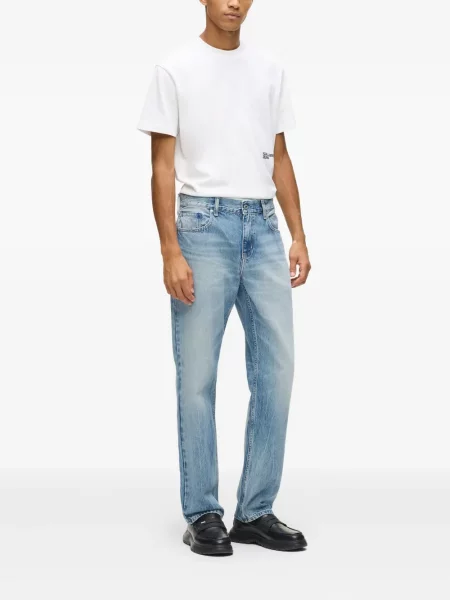 Blugi Karl Lagerfeld Jeans albastru