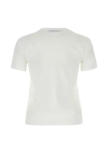 Tricou Prada alb