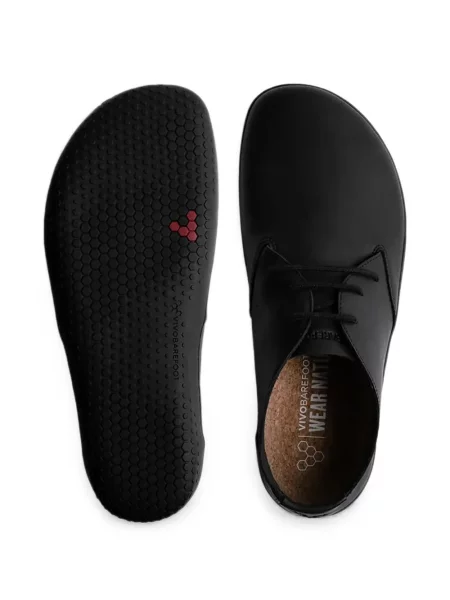 Sneakerși Vivobarefoot negru