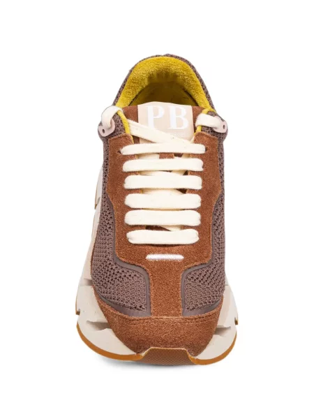 Sneakerși Paloma Barcelo plasă maro