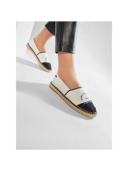 Espadrilles KARL LAGERFELD fehér