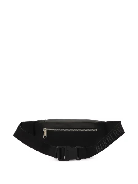 Cu centură curea Burberry negru