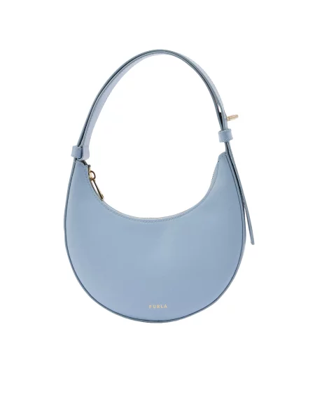 FURLA Geantă de umăr Delizia deschis albastru