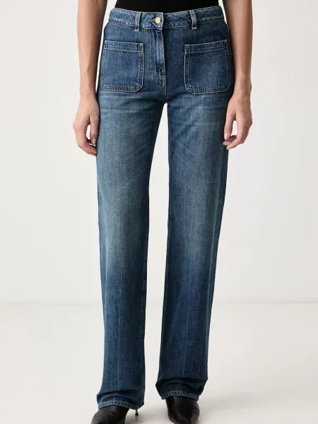 Elisabetta Franchi Blugi | Straight fit albastru