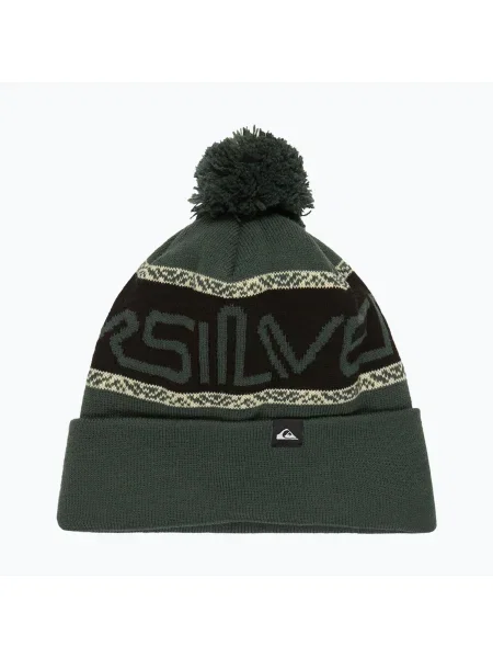 Пеший туризм шапка Quiksilver зеленая