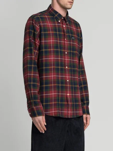 Рубашка Barbour красная