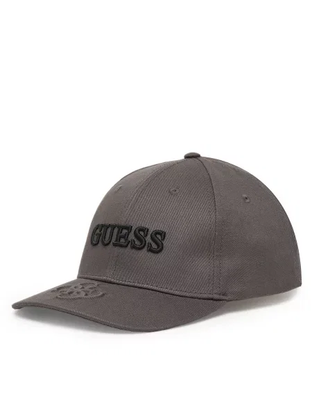 Guess Καπέλο Jockey γκρι