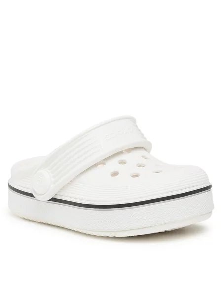 Шльопанці Crocs Crocs Crocband Clean Clog T білий