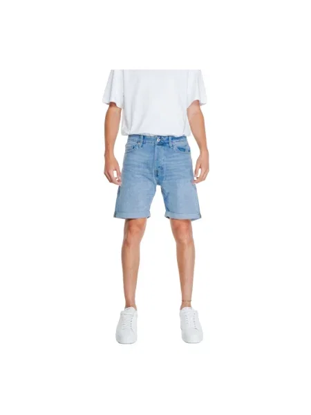 Szorty jeansowe Jack & Jones klasyczne białe