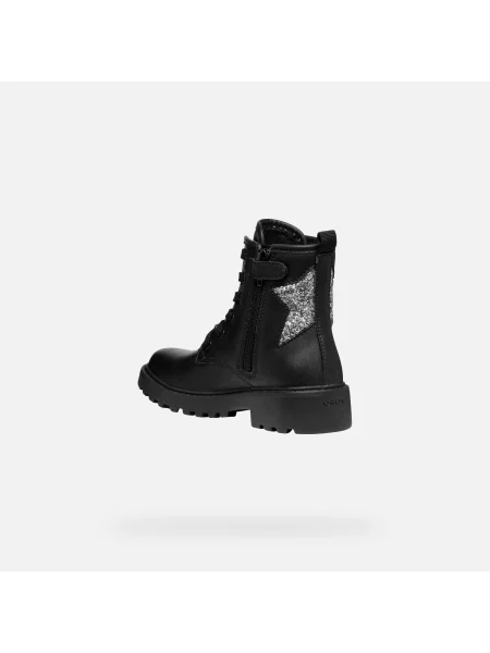 Botine copii Geox negru