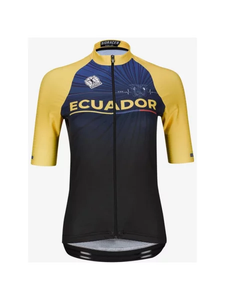 Koszulka rowerowa Bioracer Icon Federation Ecuador krótki rękaw XS niebieski