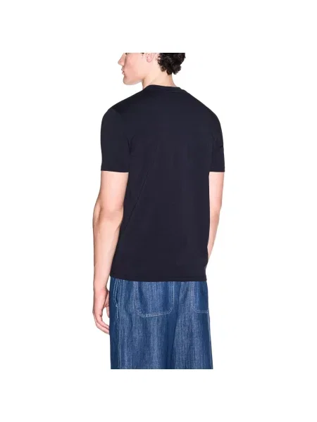 Tricou Eax albastru