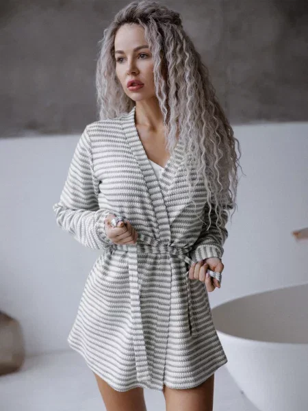 Халат Leinle сірий