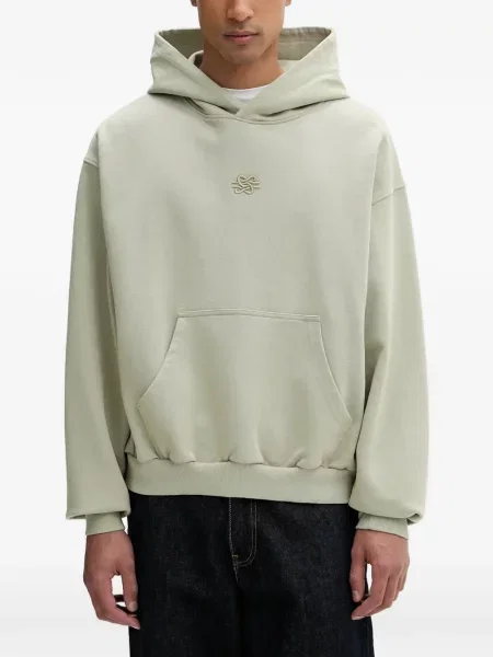 Hanorac cu glugă Filling Pieces verde