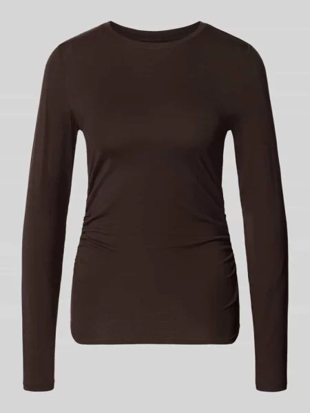 Bluzka z długim rękawem o kroju slim fit z mieszanki lyocellu model AVA' Vero Moda