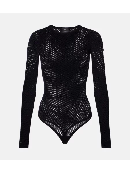 Body Wardrobe.nyc de lână negru