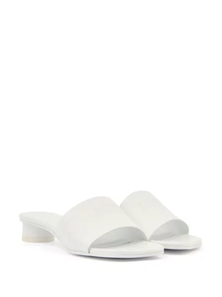 Papuci tip mules Mm6 Maison Margiela alb