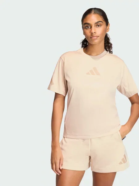 Футболка adidas ZNE бежевий