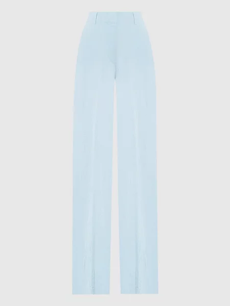 Штани Persia Max Mara Sportmax блакитні